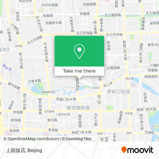 上园饭店 map