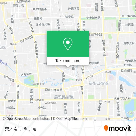 交大南门 map