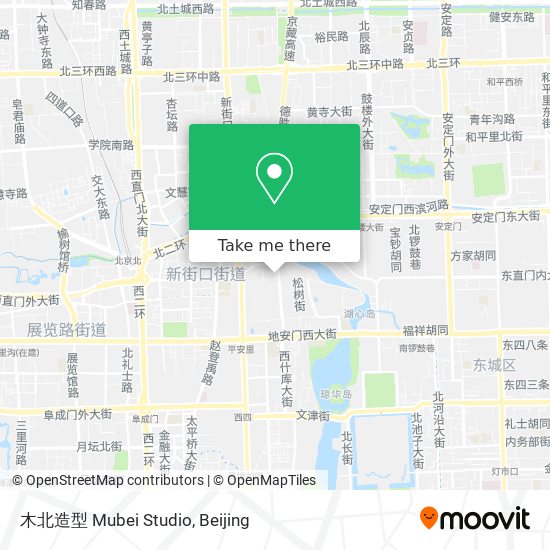 木北造型 Mubei Studio map