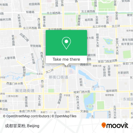 成都冒菜粉 map