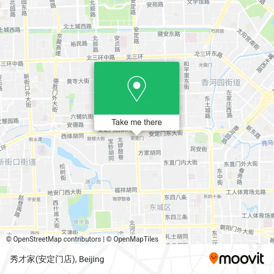 秀才家(安定门店) map
