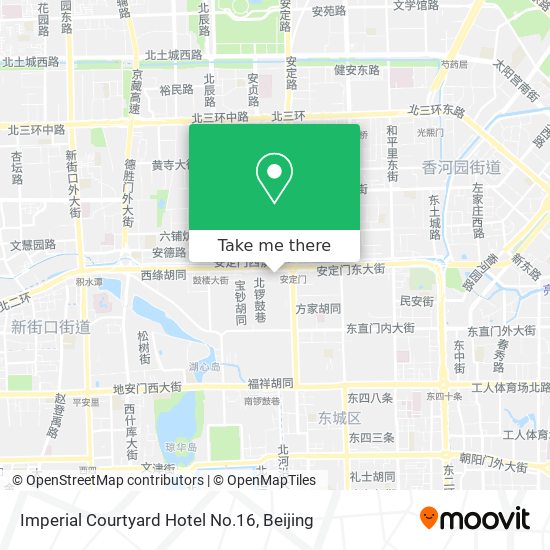 Imperial Courtyard Hotel No.16 map