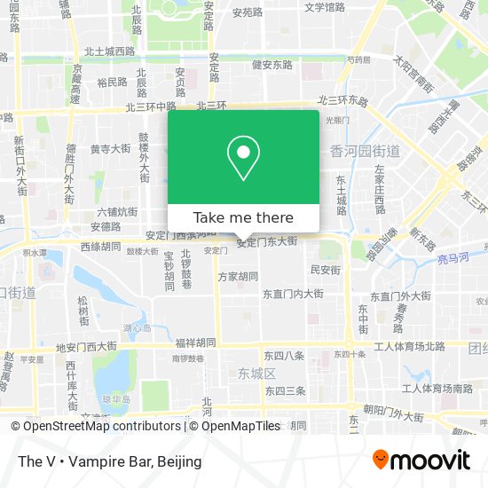 The V • Vampire Bar map