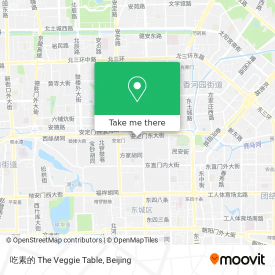 吃素的 The Veggie Table map