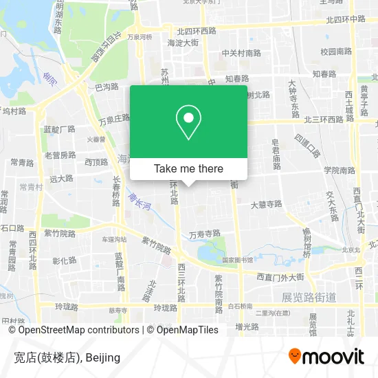 宽店(鼓楼店) map