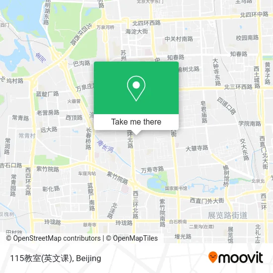 115教室(英文课) map