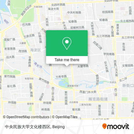 中央民族大学文化楼西区 map