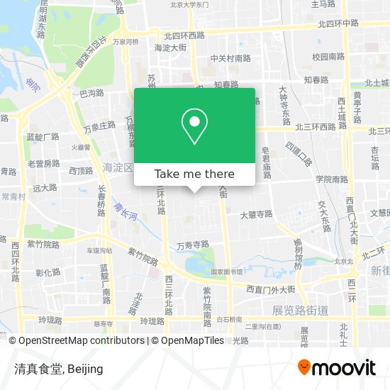 清真食堂 map
