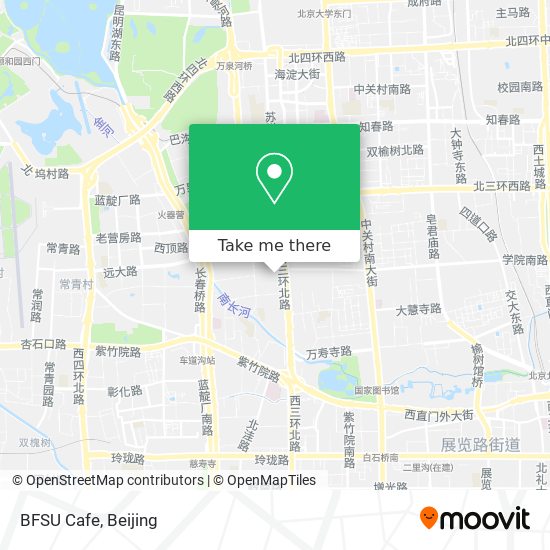 BFSU Cafe map