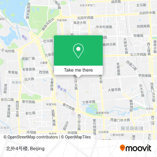 北外4号楼 map