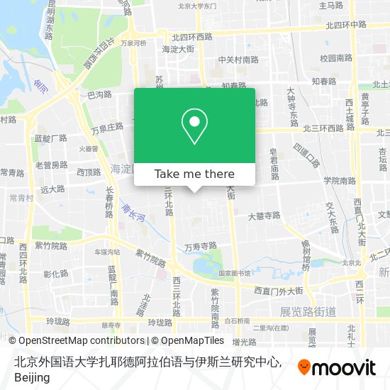 北京外国语大学扎耶德阿拉伯语与伊斯兰研究中心 map