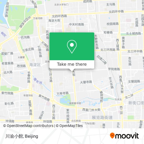 川渝小館 map