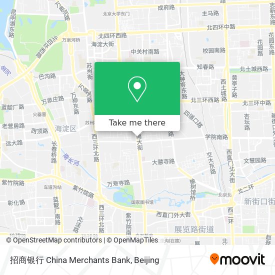 招商银行 China Merchants Bank map