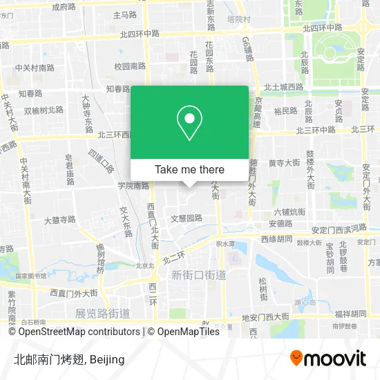 北邮南门烤翅 map