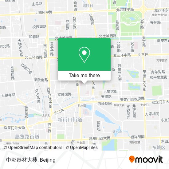 中影器材大楼 map