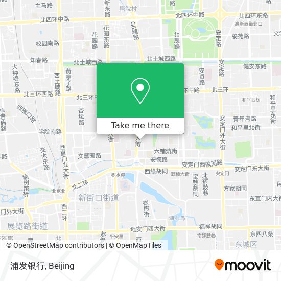 浦发银行 map