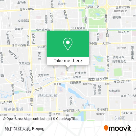 德胜凯旋大厦 map
