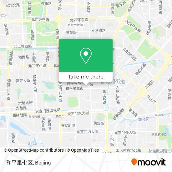 和平里七区 map