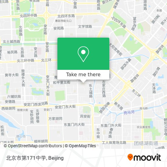 北京市第171中学 map