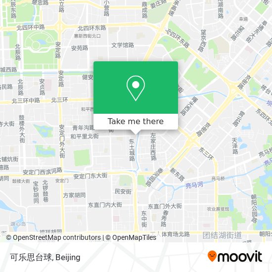 可乐思台球 map