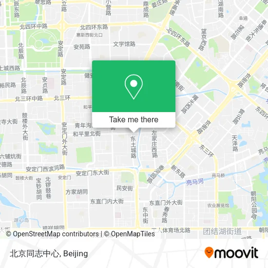 北京同志中心 map