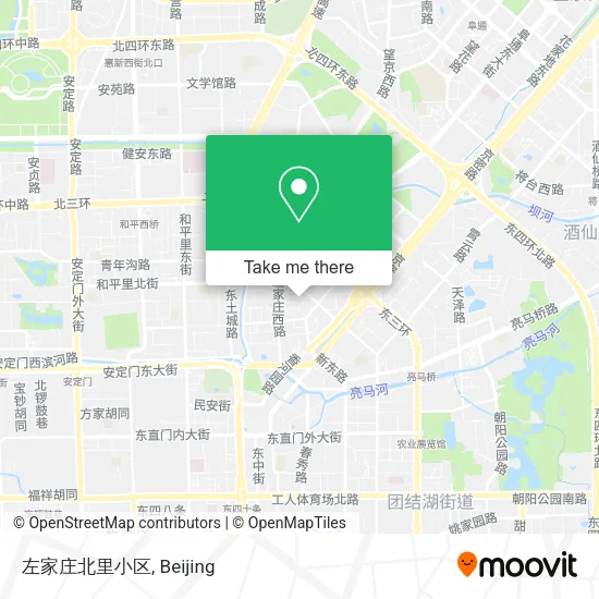 左家庄北里小区 map