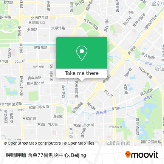 呷哺呷哺 西单77街购物中心 map