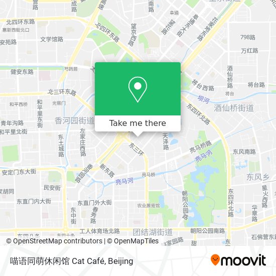 喵语同萌休闲馆 Cat Café map