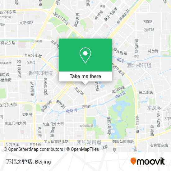 万福烤鸭店 map