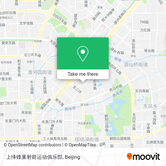 上绎锋巢射箭运动俱乐部 map