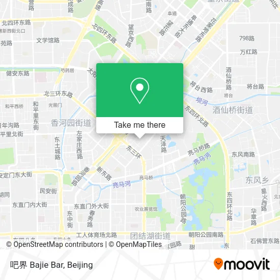 吧界 Bajie Bar map