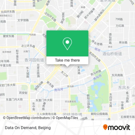Data On Demand map