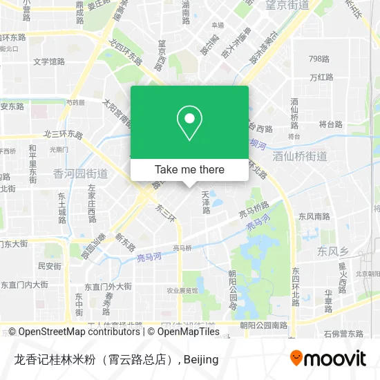 龙香记桂林米粉（霄云路总店） map