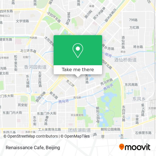 Renaissance Cafe map