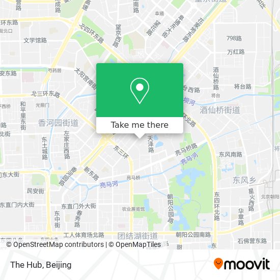 The Hub map