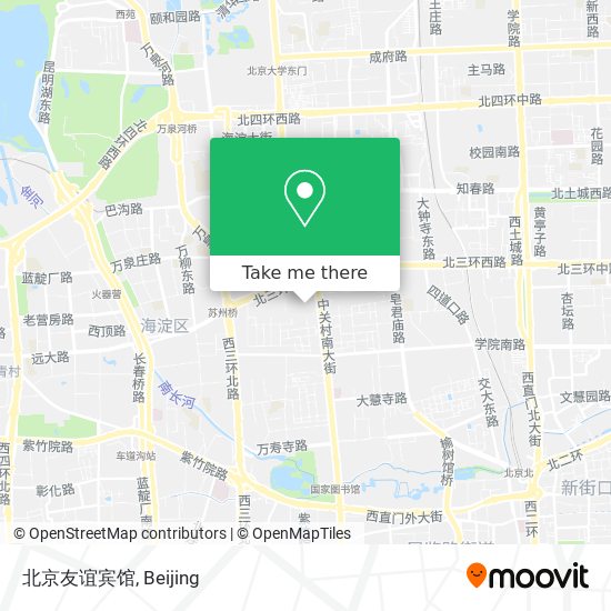 北京友谊宾馆 map