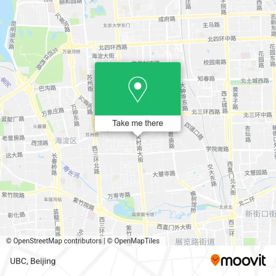 UBC map