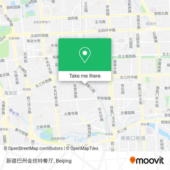 新疆巴州金丝特餐厅 map