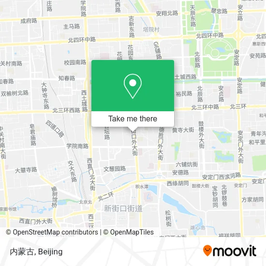 内蒙古 map