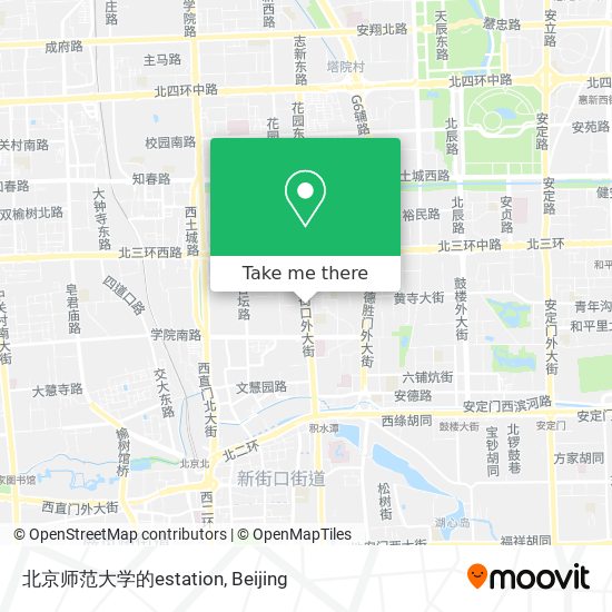 北京师范大学的estation map