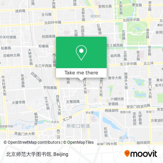 北京师范大学图书馆 map