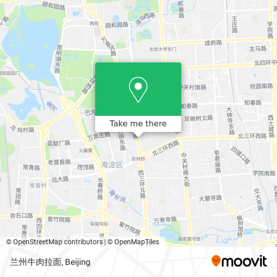 兰州牛肉拉面 map