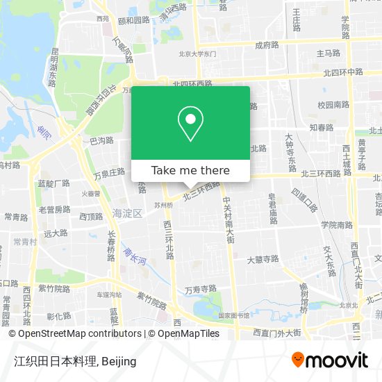 江织田日本料理 map