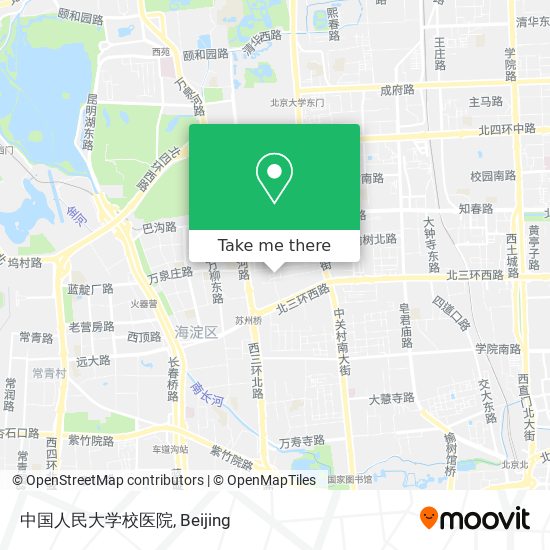 中国人民大学校医院 map