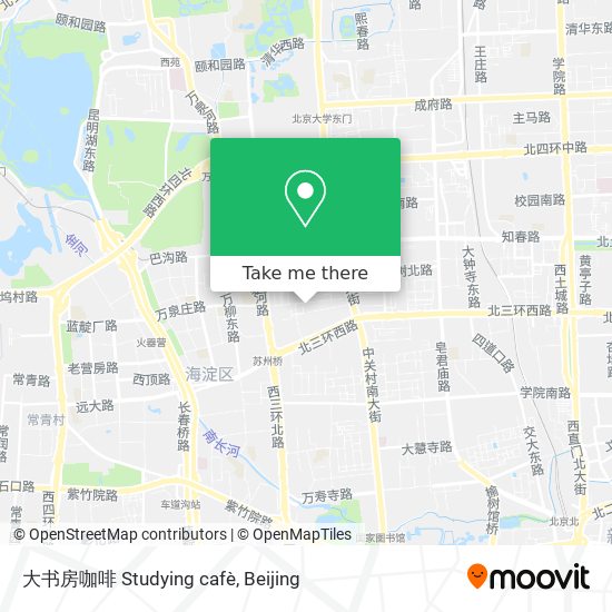 大书房咖啡 Studying cafè map