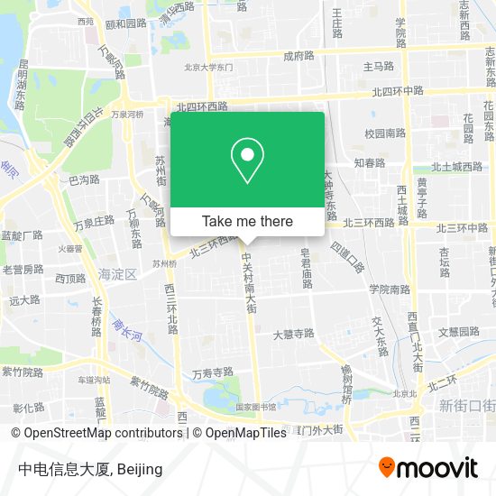 中电信息大厦 map