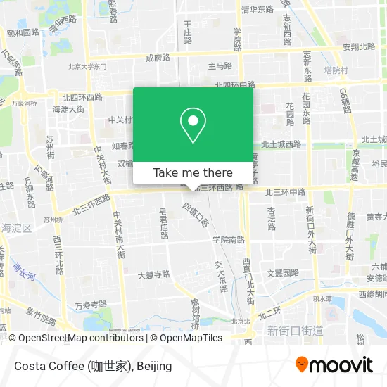 Costa Coffee (咖世家) map