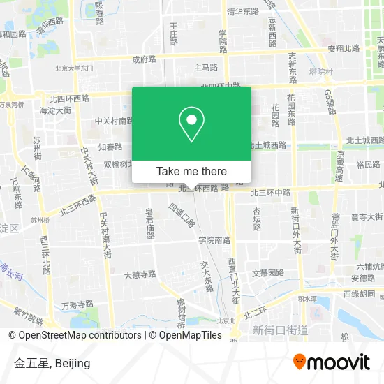 金五星 map