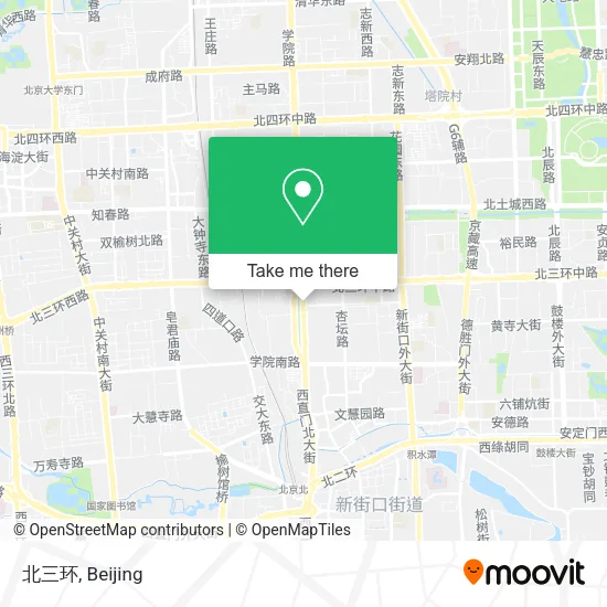 北三环 map