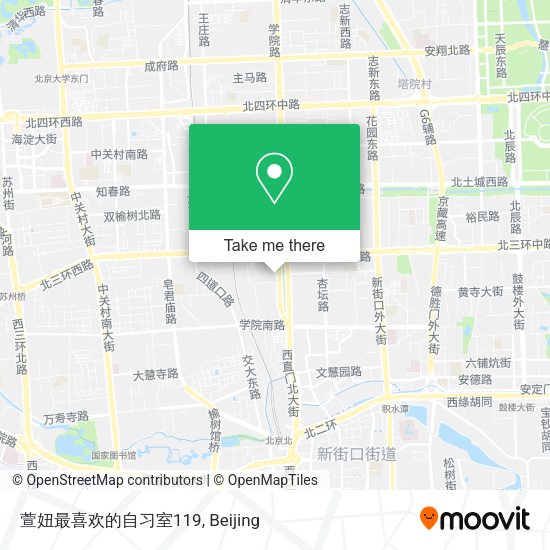 萱妞最喜欢的自习室119 map